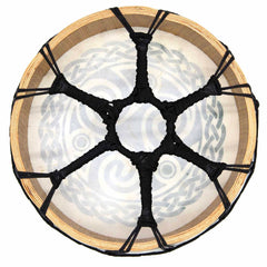 Medium Triskelion Shamanic Drum-Drums-Siesta Crafts