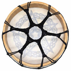 Medium Pentacle Shamanic Drum-Drums-Siesta Crafts