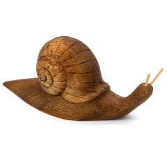 Snail Carving Large-Ornaments & Figurines-Siesta Crafts