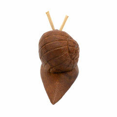 Snail Carving Small-Ornaments & Figurines-Siesta Crafts
