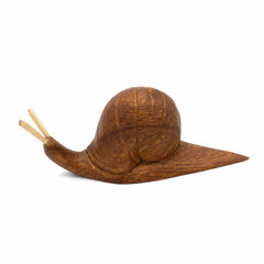 Snail Carving Small-Ornaments & Figurines-Siesta Crafts