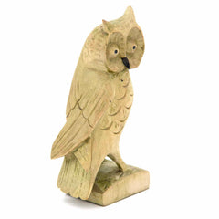 Owl Carving-Ornaments & Figurines-Siesta Crafts