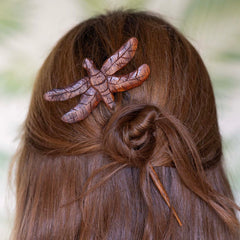 Dragonfly Hair Fork-Hair Accessories-Siesta Crafts
