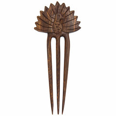 Peacock Hair Fork-Hair Accessories-Siesta Crafts