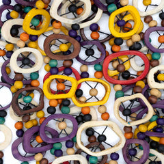 Colourful Bone Discs Belt