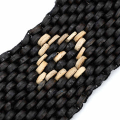 Coconut Buckled Belt - Black
