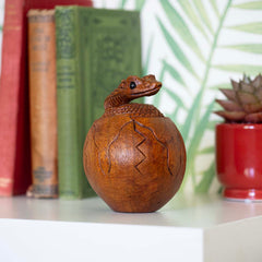 Hatching Snake Woodcarving-Ornaments & Figurines-Siesta Crafts