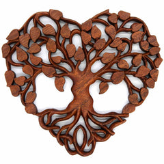 Ornate Heart Tree Plaque-Home Décor-Siesta Crafts