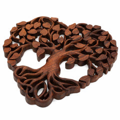 Ornate Heart Tree Plaque-Home Décor-Siesta Crafts