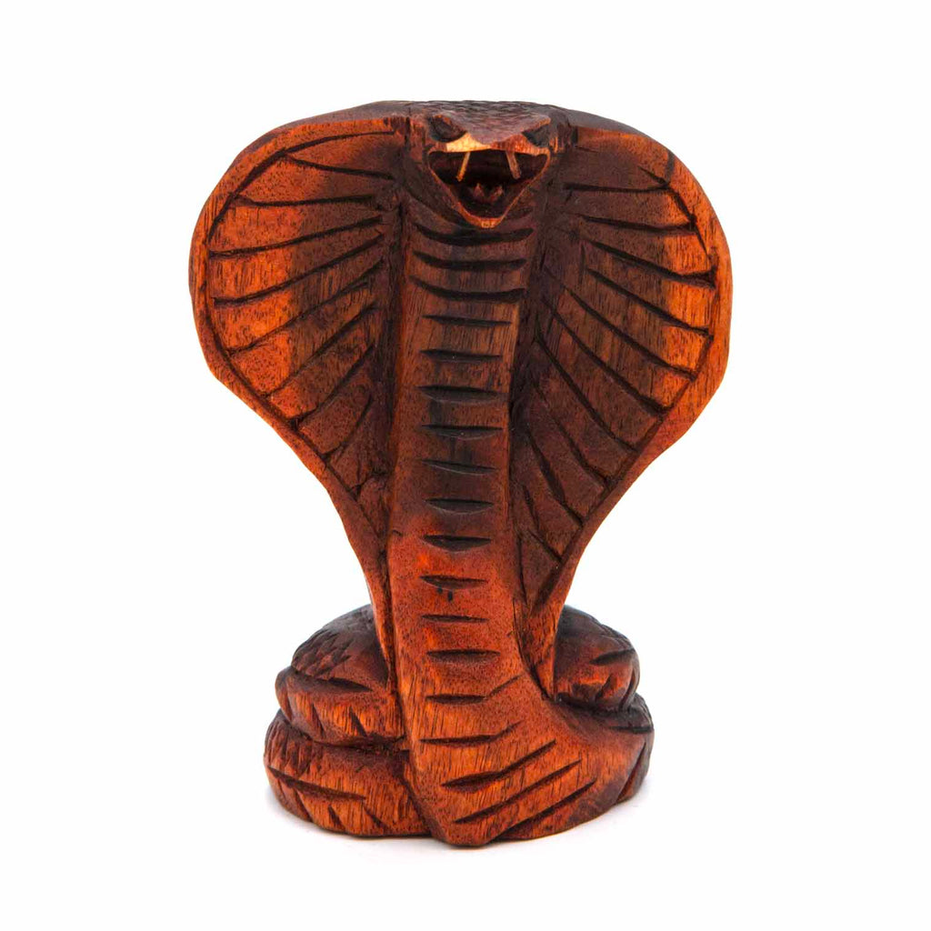 Cobra Carving-Ornaments & Figurines-Siesta Crafts