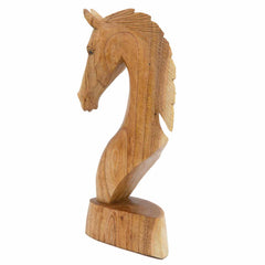 Horse Head Woodcarving - 30cm-Ornaments & Figurines-Siesta Crafts