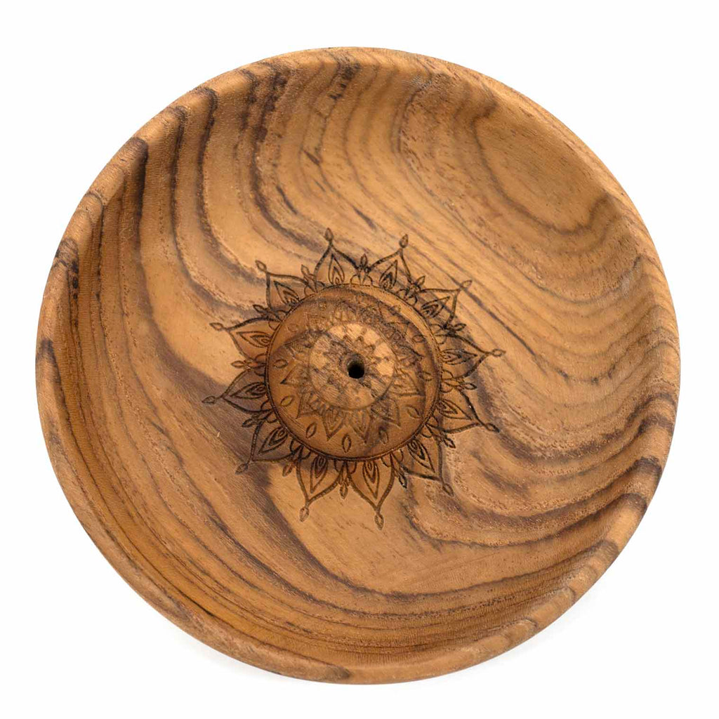 Mandala Design Round Incense Holder
