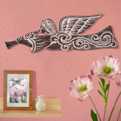 Archangel With Trumpet Carving-Home Décor-Siesta Crafts