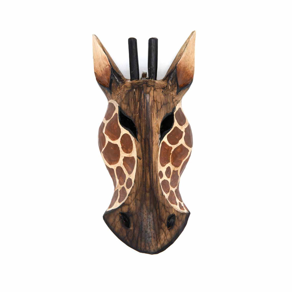 Giraffe Mask 20cm-Home Décor-Siesta Crafts