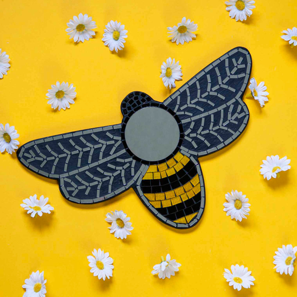 Bee Mirror-Home Décor-Siesta Crafts