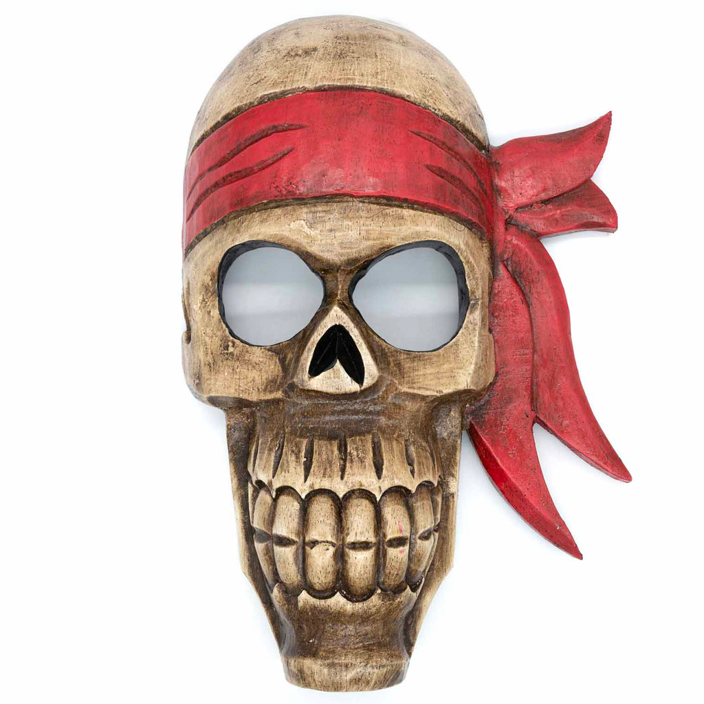 Skull Mask With Bandana