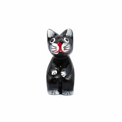 Mini Black and White Cat-Ornaments & Figurines-Siesta Crafts