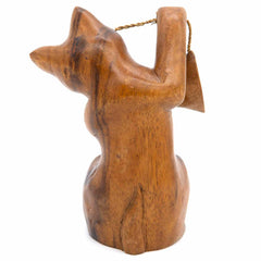 Cat and Mouse Woodcarving-Ornaments & Figurines-Siesta Crafts