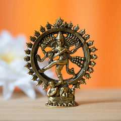 Brass Dancing Shiva