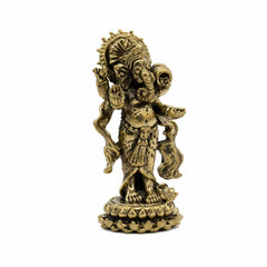 Brass Standing Ganesh-Hinduism-Siesta Crafts