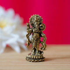 Brass Standing Ganesh