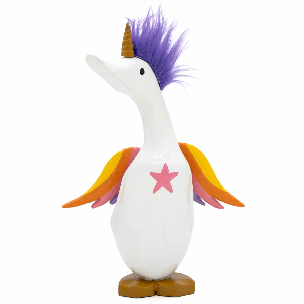 Unicorn Duckling-Ornaments & Figurines-Siesta Crafts