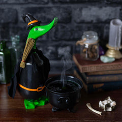 Witch Duckling-Ornaments & Figurines-Siesta Crafts