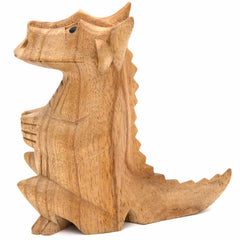 Smoking Dragon Cone Incense Carving - 15cm-Incense Holders-Siesta Crafts