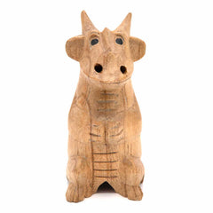 Smoking Dragon Cone Incense Carving - 12cm-Incense Holders-Siesta Crafts