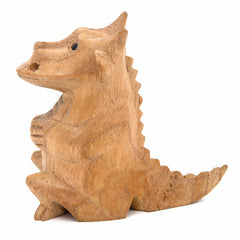 Smoking Dragon Cone Incense Carving - 12cm-Incense Holders-Siesta Crafts