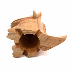Smoking Dragon Cone Incense Carving - 10cm-Incense Holders-Siesta Crafts
