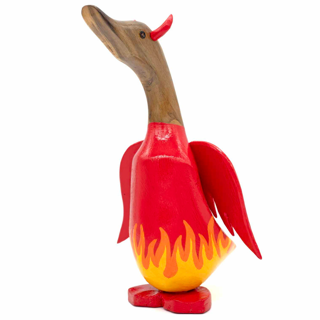 Devil Duckling-Ornaments & Figurines-Siesta Crafts