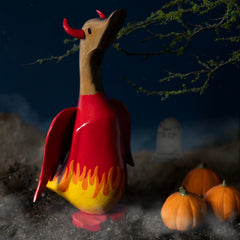 Devil Duckling-Ornaments & Figurines-Siesta Crafts