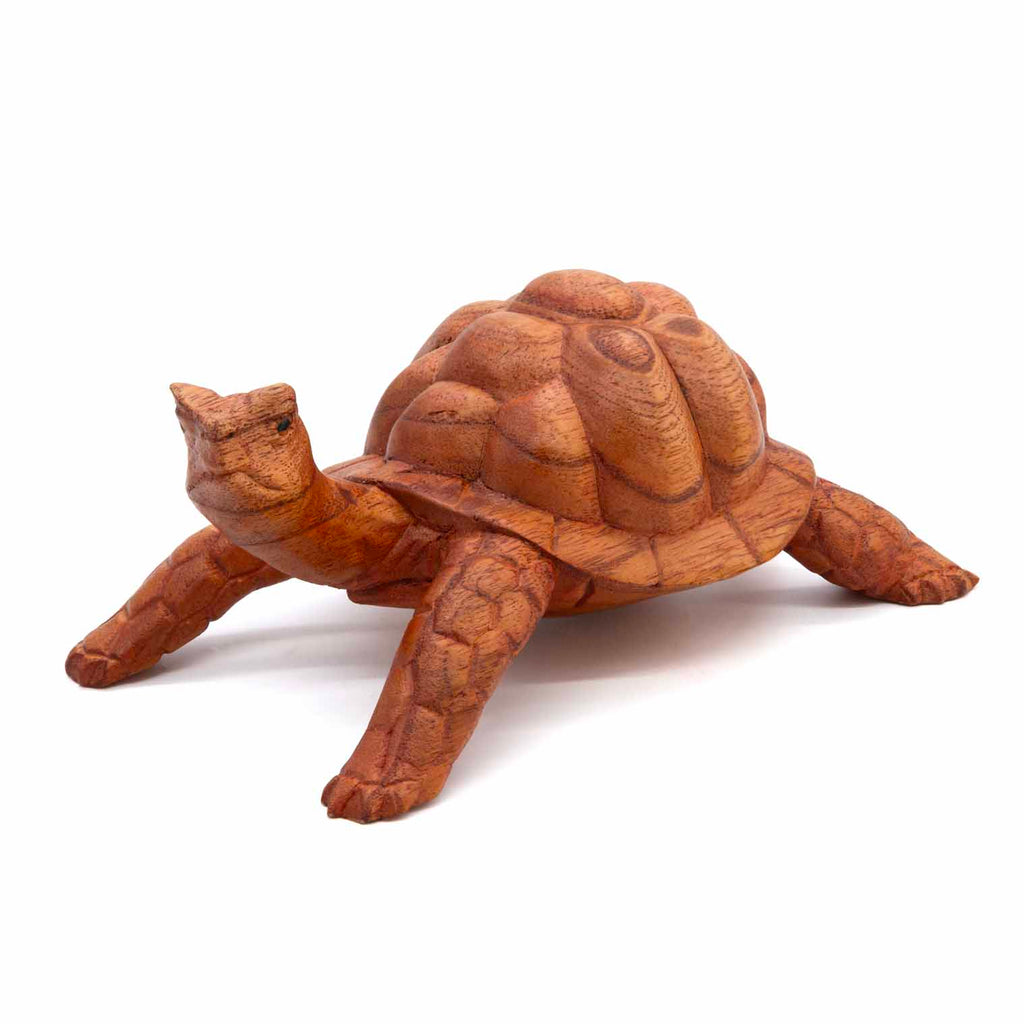 Carved Tortoise - Small-Ornaments & Figurines-Siesta Crafts