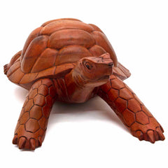 Carved Tortoise - Large-Ornaments & Figurines-Siesta Crafts