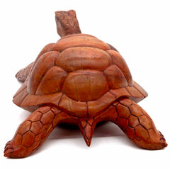 Carved Tortoise - Large-Ornaments & Figurines-Siesta Crafts