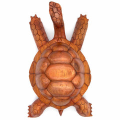 Carved Tortoise - Large-Ornaments & Figurines-Siesta Crafts