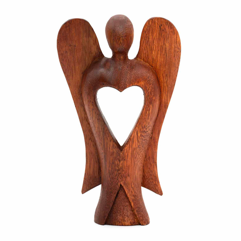 Heart Angel Abstract Medium-Ornaments & Figurines-Siesta Crafts