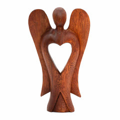 Heart Angel Abstract Medium-Ornaments & Figurines-Siesta Crafts