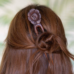 Yin Yang Hair Fork-Hair Accessories-Siesta Crafts
