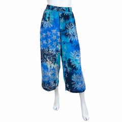 Celestial Cropped Trousers-Trousers-Siesta Crafts