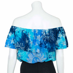 Celestial Layered Bardot Top-Tops-Siesta Crafts