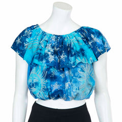 Celestial Layered Bardot Top-Tops-Siesta Crafts