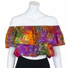 Celestial Layered Bardot Top-Tops-Siesta Crafts