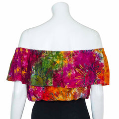Celestial Layered Bardot Top-Tops-Siesta Crafts