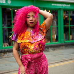 Celestial Layered Bardot Top