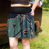 Bali Print Mini Skirt-Skirts-Siesta Crafts