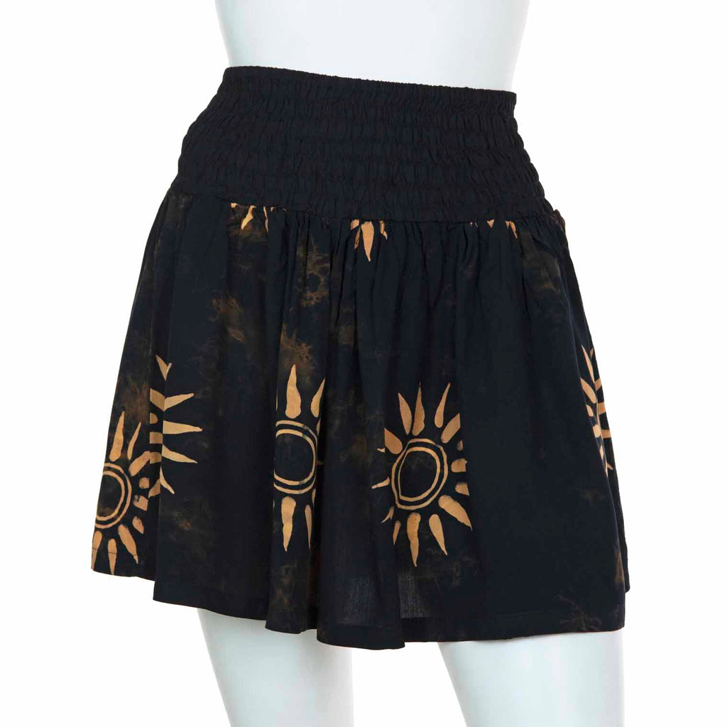 Bali Print Mini Skirt-Skirts-Siesta Crafts