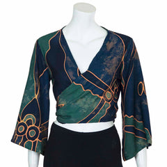 Abstract Wrap Top-Tops-Siesta Crafts