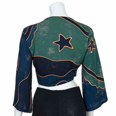 Abstract Wrap Top-Tops-Siesta Crafts